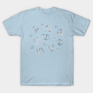 Abstract polygonal stones T-Shirt